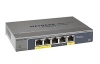 NETGEAR ProSAFE GS105PE 5 Port PD Powered / Passthrough Gigabit Web Managed (Plus) Switch (GS105PE-10000S)