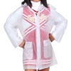 Clear Rain Jacket With Hood - Womens Sizes
