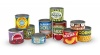 Melissa & Doug Let's Play House! Grocery Cans Play Food Kitchen Accessory - 10 Stackable Cans With Removable Lids