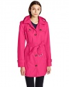 Tommy Hilfiger Women's Single Breasted Trench Coat