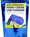 Emergency Power USB Hand Crank SOS Phone Charger Camping Backpack Survival Gear Cell Radio Light
