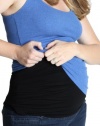 Belly Armor Maternity Belly Band with Radiation Shielding Fabric available in Black, Nude and Hot Pink - Protective Support Bands Effective at Shielding Everyday Wireless Radiation