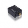 Portta PETDTAP Digital Coaxial Toslink to Analog (L/R) Audio Converter