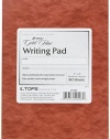 Ampad Gold Fibre Retro Writing Pad, Red Cover, Ivory Paper, 5 x 8, Medium Rule, 80 Sheets, 1 Each (20-007)