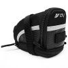 BV Bicycle Strap-On Saddle/Seat Bag, Small, Black