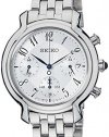 Seiko Woman-Quartz Watch Chronograph Stainless Steel SRW875P1