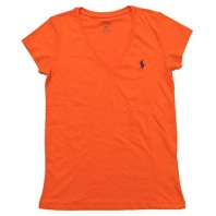 Ralph Lauren Women's V-Neck Jersey T-Shirt