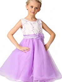 OMZIN Girls Dress Lace Princess Birthday Evening Party Dresses 3-10 Years