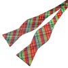 Celino Men Eclectic Colorful Check Dot Or Stripe Prints Silk Butterfly Bow Ties