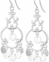Polished Sterling Silver French Wire Earrings