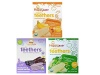 Happy Baby Organic Teethers Gentle Teething Wafers 3 Flavor Sampler Bundle: (1) Pea & Spinach Teething Wafers, (1) Sweet Potato & Banana Wafers, and (1) Blueberry & Purple Carrot Wafers, 1.7 Oz. Ea.