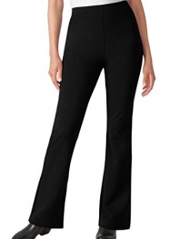 Women's Plus Size Tall Pants, Boot-Cut In Ponte Knit