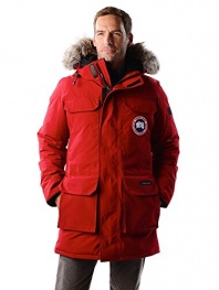 Canada Goose Men's Expedition Parka Coat (Large, Red)