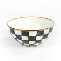 MacKenzie-Childs Courtly Check Enamel Everyday Bowl - Small 7.75 dia., 3.5 tall (5 cups)