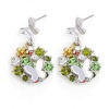 CherryGoddy City Of Flowers Temperament European And American Fashion Earrings Explosion Models