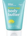 bliss Lemon and Sage Body Butter, 1.7 oz.