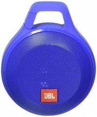 JBL Clip+ Splashproof Portable Bluetooth Speaker (Blue)